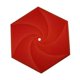 thumbnail image 1 of Juguete antiestrés hexagonal, juguete antiestrés para practicar la muñeca, juguete sensorial interactivo, juguete de viaje para adolescentes, niñas, rojo, 1 of 8
