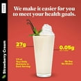 thumbnail image 3 of Keto Chow CORE Strawberry Cream with Stevia Ultra Low-Carb Meal Shake, Single Meal, 3 of 10