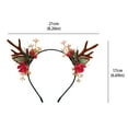 1PCS Mori Flower Hair Accessories Christmas Headdress Headband Sweet