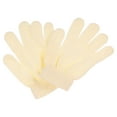 thumbnail image 4 of NUOLUX 1Pair White Knit Warm Five Fingers Stretchy Children's Gloves for Autumn and Winter Outdoor Exploration, 4 of 8