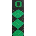 thumbnail image 2 of Oregon Ducks Argyle Dress Black/Green Sock - Donegal Bay - Unisex - Child - Mid-Calf, 2 of 2