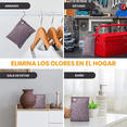 thumbnail image 4 of Set 8pz Bolsas de carbón activado purificadoras absorbe malos olores, 4 of 8