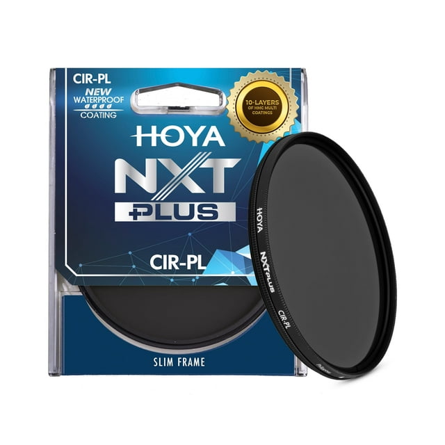 Filtro de lente de cámara Hoya NXT Plus 77 mm polarizado a prueba de agua