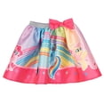 thumbnail image 4 of My Little Pony Rainbow Dash Fluttershy Pinkie Pie Tank Top, Satin Skirt and Bag 3 Piece Outfit Set Toddler to Big Kid, 4 of 5