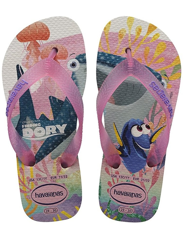 Havaianas Kids Nemo E Dory - White (Man-Made) Childrens Sandals - 27/28 ...