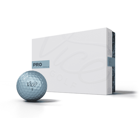 Vice Golf Pro Ice Blue Golf Balls, 1 Dozen