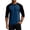 Dark Blue_003, variant on Men Classic Raglan 3/4 Long Sleeve T-Shirt, Basic Soft Cotton Jersey Casual Sports Baseball Top Moisture Wicking Athletic Tops Dark Blue L