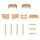thumbnail image 4 of Accesorio de construcción para casa de muñecas, suministros para , desarrolla habilidades motoras finas, juguetes para niños, materiales Ascensor, 4 of 7