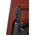 thumbnail image 5 of Regency Kobe 72 x 24 in. Flip-Top Privacy Nesting Table- Cherry, 2 Zeng Stack Chairs- Blue, 5 of 8