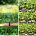 thumbnail image 4 of Yirtree Solar Fountain Pump,Solar Powered Water Fountain Pump ,Solar Birdbath Floating Fountain for Garden,Ponds, Fish Tank,Outdoor and Aquarium, 4 of 8
