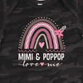 thumbnail image 4 of Inktastic Mimi and PopPop Love Me Rainbow Girls Baby Bodysuit, 4 of 5