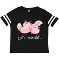 thumbnail image 3 of Inktastic Let's Relaxolotl with Cute Sleeping Axolotls Boys or Girls Toddler T-Shirt, 3 of 5