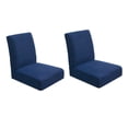 thumbnail image 1 of Paquete de 2 para sillas, para taburetes de mostrador, comedor, cocina, taburete , muebles de , silla, funda para asiento, pro, 1 of 4