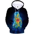 thumbnail image 3 of Nueva sudadera con capucha con estampado 3D de la película Predator para hombre, jersey de moda de gran tamaño, sudadera con capucha informal de calle Alien, ropa para hombre, 3 of 5
