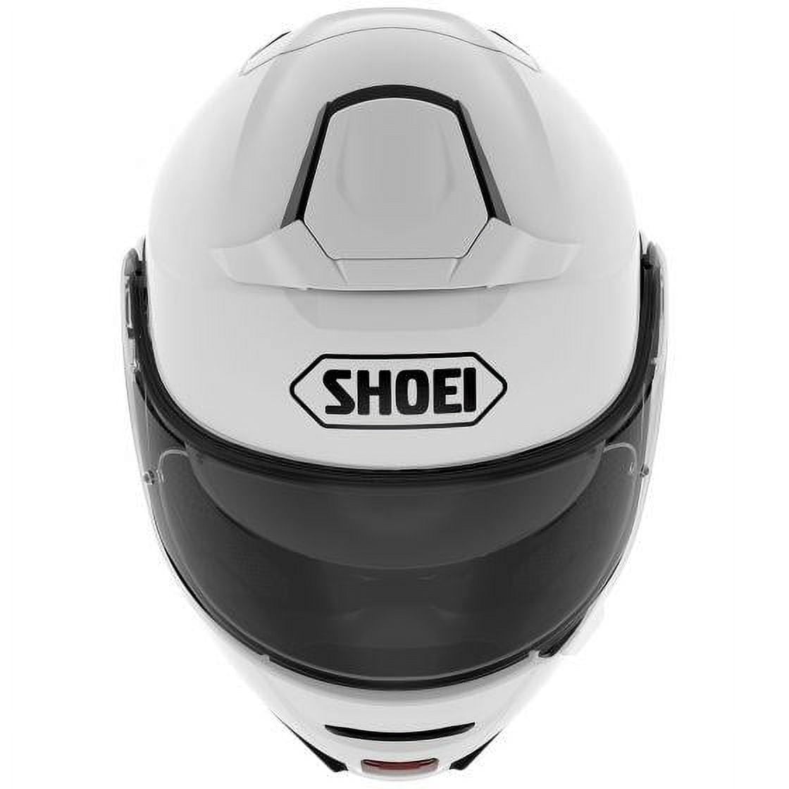 Shoei Neotec II Modular Motorcycle Helmet with Dual Visor - Wine