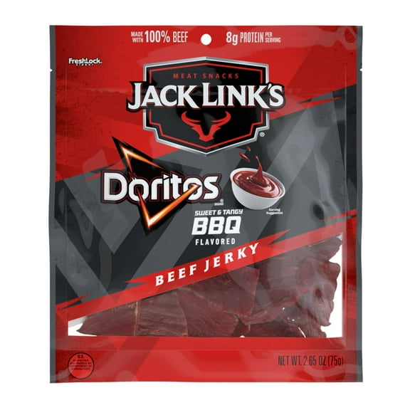 Jack Link's Beef Jerky Sweet and Tangy BBQ, 2.625 Ounce