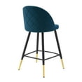 thumbnail image 6 of Modway Cordial Fabric Counter Stools - Set of 2 in Azure, 6 of 10