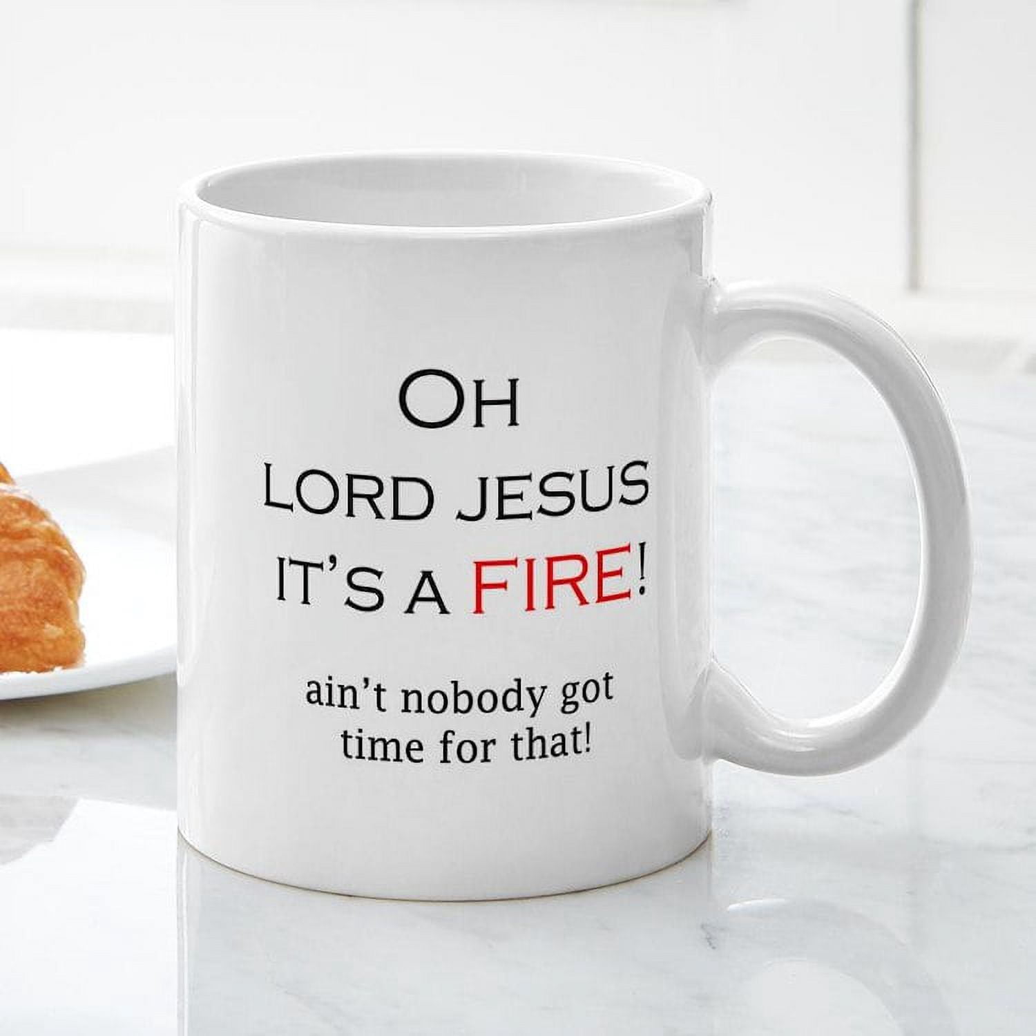 CafePress - Ain't Nobody Got Time For That Mug - 11 oz Ceramic Mug -  Novelty Coffee Tea Cup - Walmart.com