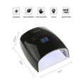 thumbnail image 5 of 48w Rechargeable Uv Led Gel Nail Lamp Dryer Quick-drying For All Nail Gels Polish Wireless Lcd Display 5 Timer Setting Nail Art Curing Lamp, 5 of 5