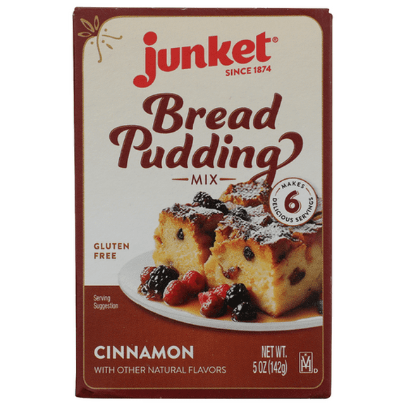 (Pack of 12) Junket Bread Pudding Cinnamon Mix 5 oz