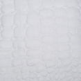 thumbnail image 3 of Michael Amini Brilliance 3-piece Pebble Stitch Fabric Queen Duvet Set in White, 3 of 3