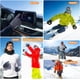 thumbnail image 5 of Genérico Guantes Térmicos de Invierno para Pantalla Táctil, Gris, Nailon, Impermeables, Antideslizantes, para Ciclismo, Moto, Correr, Senderismo y Esquí, Unisex Adulto, 5 of 5