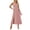 1Pink132, variant on WERYOUNG Women's Summer Dresses Solid Color Sleeveless Scoop Neck High Cut Cami Dress Club Party Soft Breathable Sundress