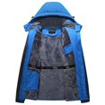 thumbnail image 3 of HOW‘ON Men‘s Winter Coat Snow Jacket Windproof Waterproof Ski Jackets Army Green 2XL, 3 of 6