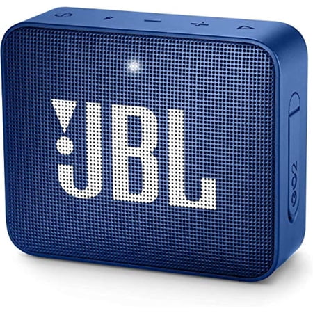 JBL GO2 Waterproof Ultra Portable Bluetooth Speakers Multi-Colors & 2 Pack Bundles (Blue) 1-Pack