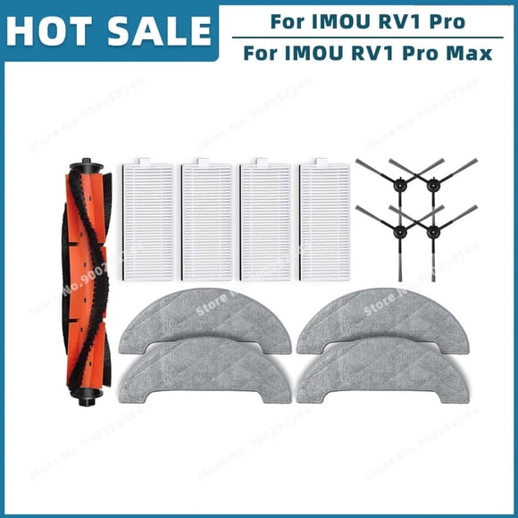 vacuum cleaner Rolling Brush Side Brush Filter for IMOU RV1 Pro for RV1 Pro Mx