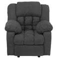 thumbnail image 3 of Reclinable Mecedora srtb-220 greco con palanca lateral, Atlas del Descanso color gris, 3 of 9