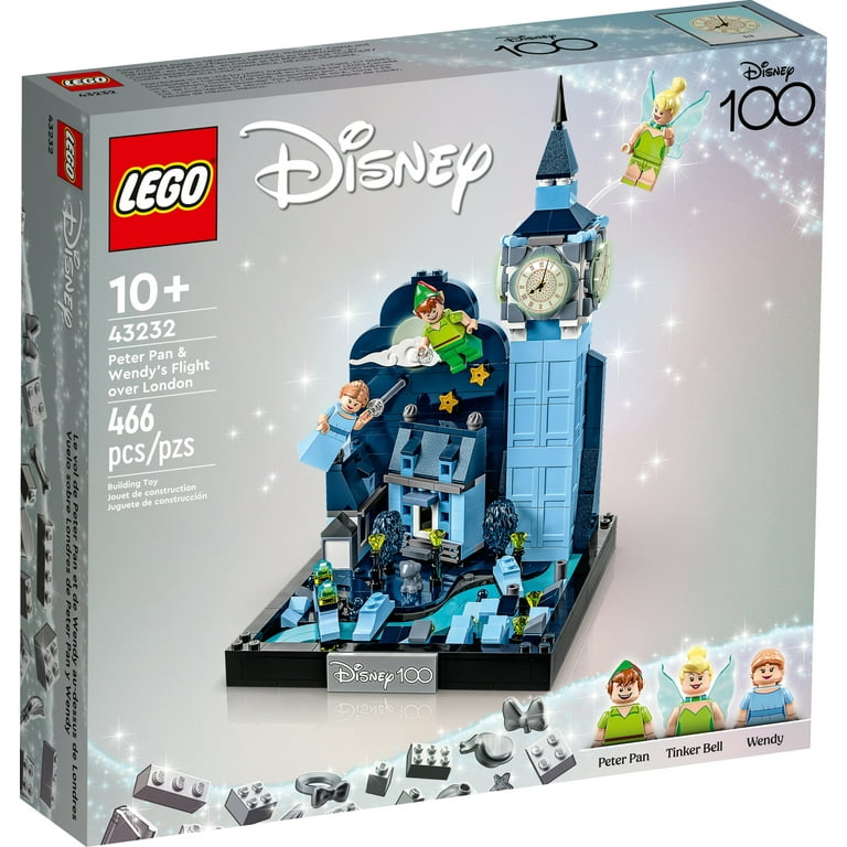 LEGO Disney Peter Pan & Wendy's Flight over London 43232 Never-Grow-Up  Building Set, Disney's 100th Anniversary Toy Celebrates Childhood  Imaginations, Great Disney Gift for Kids 10-12 Years Old 