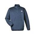 thumbnail image 4 of HUK Long Sleeve Shirts HUK Huk Coldfront  Performance 1/4 Zip Long Sleeve Shirt Naval Academy Heather M Buy At Cross Toss Trading, 4 of 6