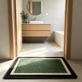 thumbnail image 4 of Ultra Thin Door Mat Indoor Entrance, 1/10 in Thin Door Mats for Inside Entry, Non-Slip Rubber Backing Washable Doormat, Fade Resistant, Absorbent Dirt Trapper, 24"X16", 4 of 7