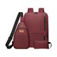 thumbnail image 1 of Nueva Mochila de Moda para Estudiantes, Mochila Escolar, Bolsa de Viaje, Portátil, Bolsa de Negocios de Tres Piezas., 1 of 7