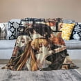 thumbnail image 2 of Cotton Throw Blanket Anime Sword Art Online Blanket Air Conditioner Quilt Cartoon Soft Flannel Blankets Warm for Fall Winter Sofa Bed Beach, 2 of 6