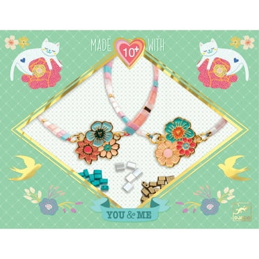 Djeco You & Me Bead Jewelry Kit - Tila and Flowers