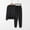 Black, variant on Sweat Suit Women Two Piece Sweatshirt Jogger Pants Loungewear Sets Winter Clothing Outfits for Women