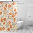 thumbnail image 2 of Coolnut Beautiful Flowers Shower Curtain Waterproof Fabric Shower Curtains for Bathroom Curtain with 12 Hooks 60x72 Inch Home Decor, 2 of 6