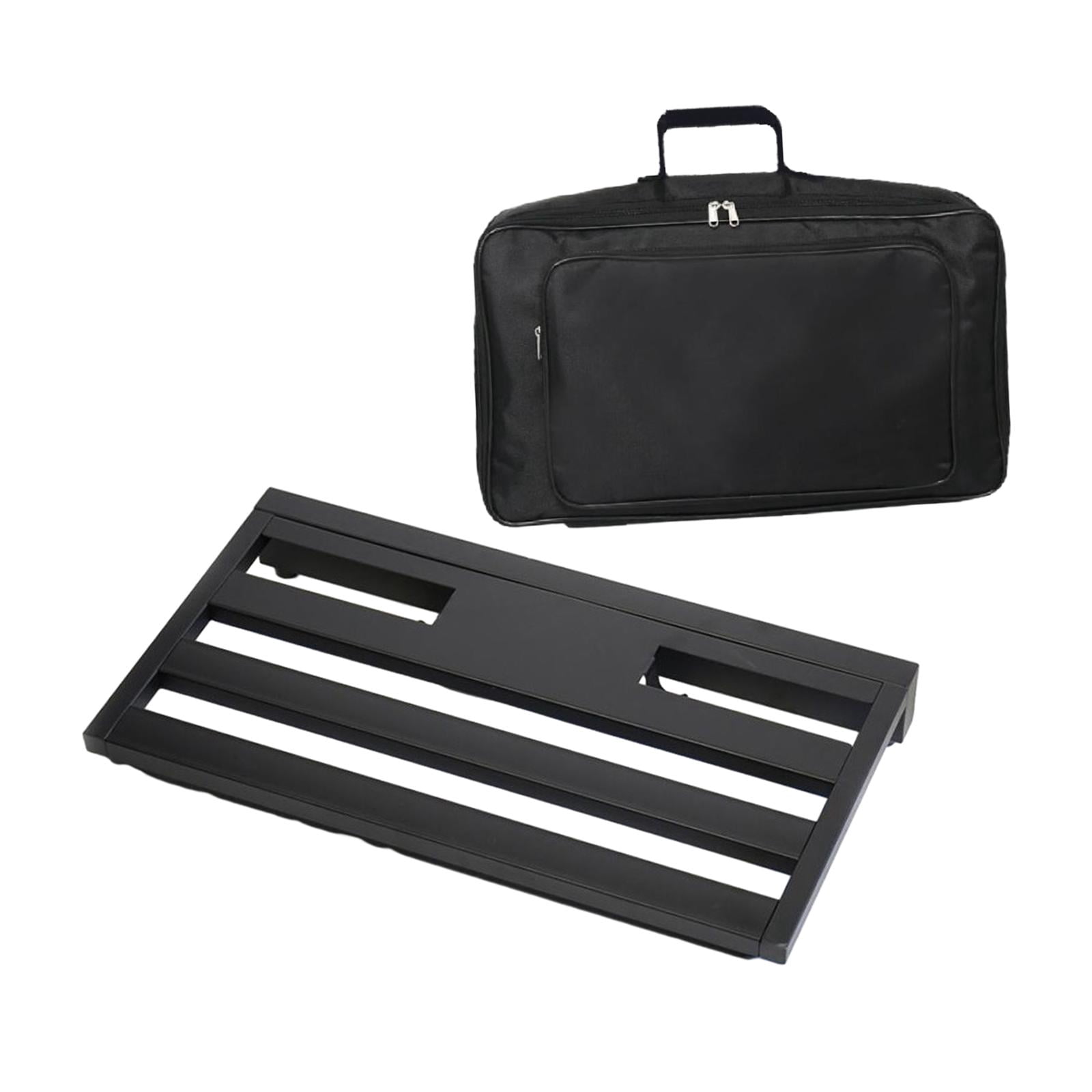 LeeQinersw Guitar Pedal Board 22''x12.4'' Sturdy Professional Lightweight Portable with Bag