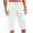 White, variant on Wyobmus Capris Pants for Men Summer Cotton Linen Shorts Casual Below Knee Pocketed 3/4 Summer Solid Drawstring Capri Pants,M-3XL A-Beige