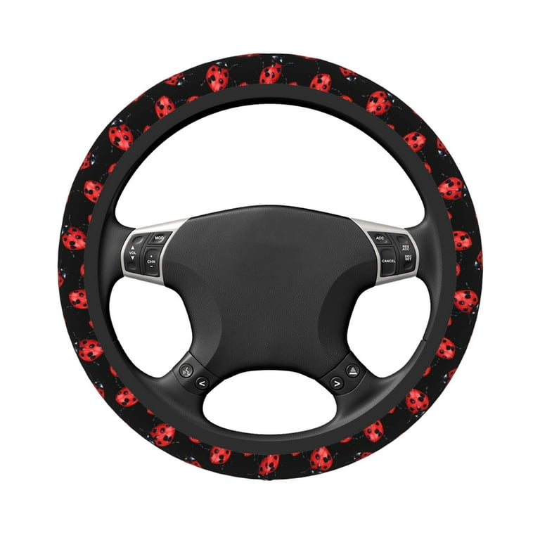 Ladybug steering wheel cover discount