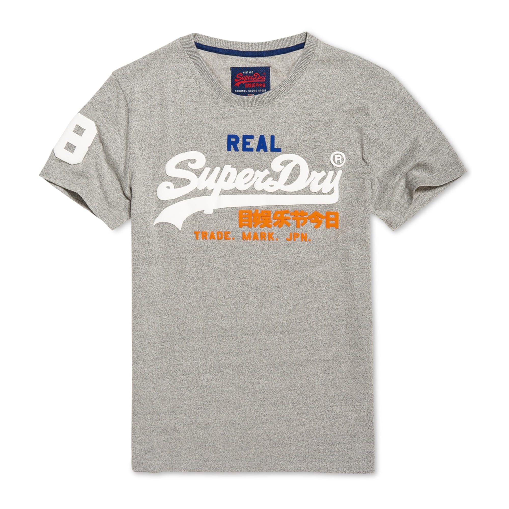 Superdry Mens Classic Vintage Logo Source Casual Crew Neck Designer T-Shirt Tee 