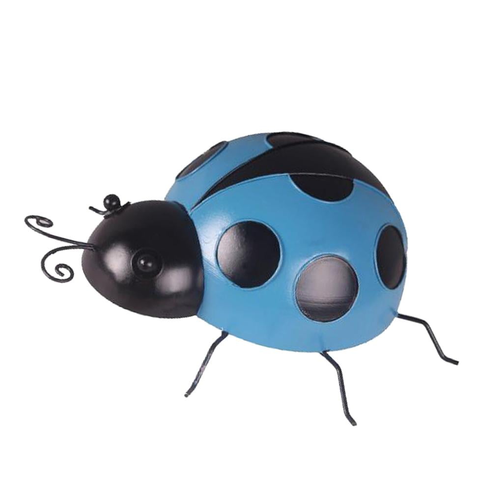 metallic blue ladybug