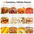 thumbnail image 6 of SUNVIVI Programmable 8 Quart Slow Cooker, Stainless Steel, 6 of 8