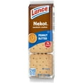 Lance Sandwich Cookies, Nekot Peanut Butter, Individual Snack Pack, 6
