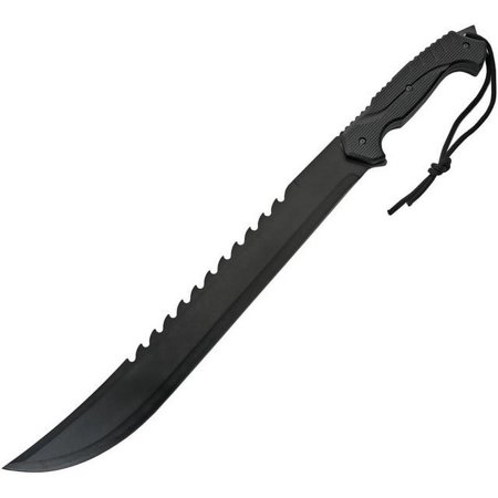 Rite Edge 211525 Cyber Outdoor 25 Machete Black w/Glass Breaker