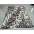 thumbnail image 4 of EORC Ivory / COPPER Hand Knotted Wool Transitional Modern Rug, 8' x 11', 4 of 8