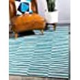 thumbnail image 3 of Unique Loom 3129626 Tapis de Zone, 10 x 13 Pieds, Turquoise/beige, 3 of 10