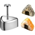thumbnail image 2 of LQQBOX Stainless Steel Rice Ball Mold - Classic Triangle Musubi Mold for Kids Lunch Bento and Home DIY - 1 Pcs, 2 of 7